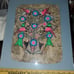 Hand painting on wood pulp