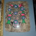 Hand painting on wood pulp