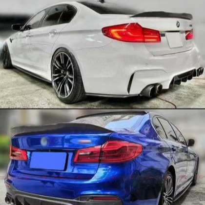 NEW 2017-2023 BMW G30 G38 5 SERIES F90 M5 Real Carbon Fiber HighKick PSM Spoiler