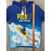 Polo Ralph Lauren Mens Fleece Hoodie Sz Medium Kayak Polo 67 Expedition Graphic