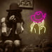 Pink LED Cowgirl Neon Sign
