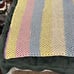 Beautiful Handmade Crochet Pastel Baby Blanket Afghan - 65 X 45