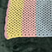 Beautiful Handmade Crochet Pastel Baby Blanket Afghan - 65 X 45