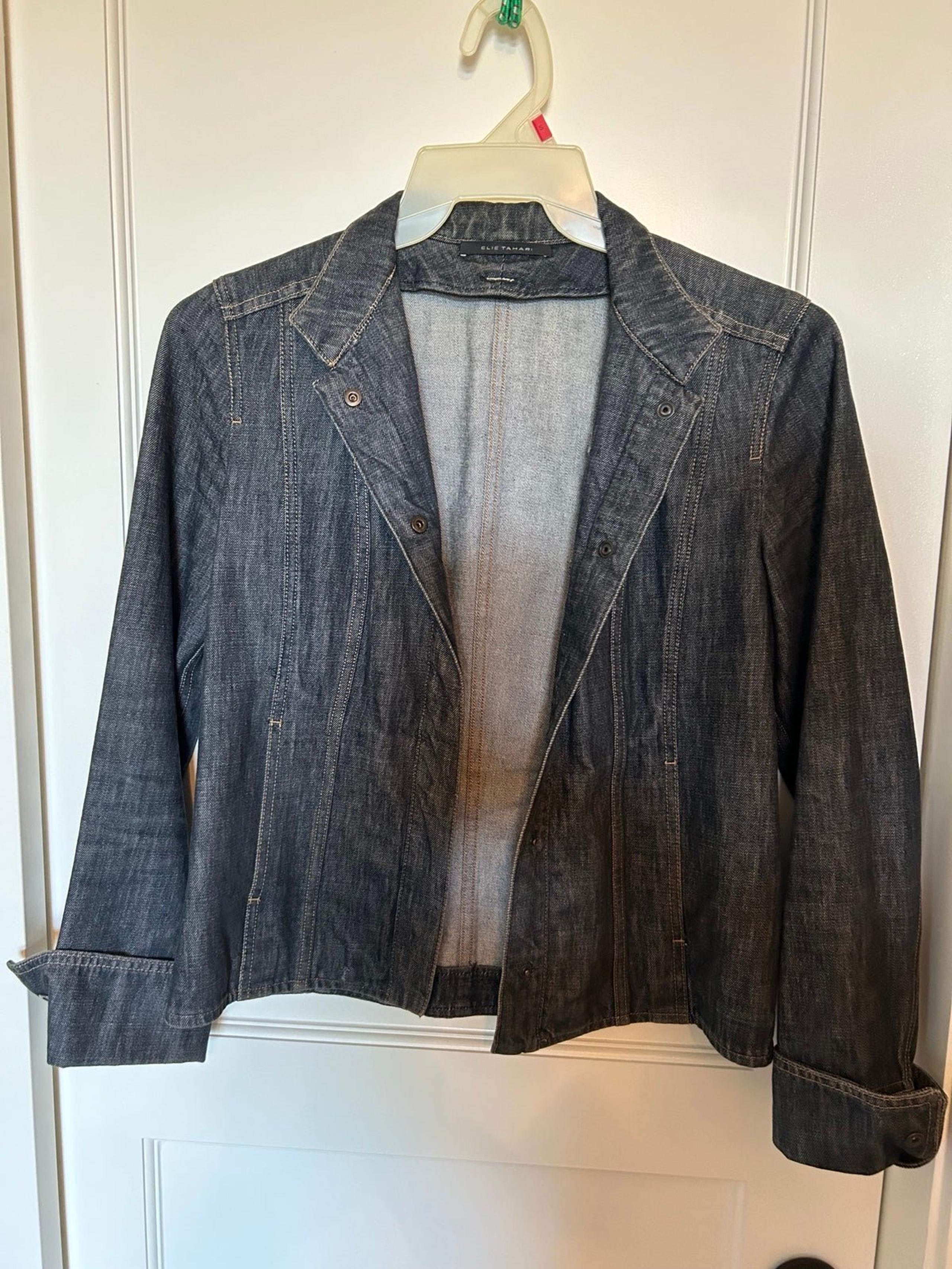 Elie Tahari denim jacket