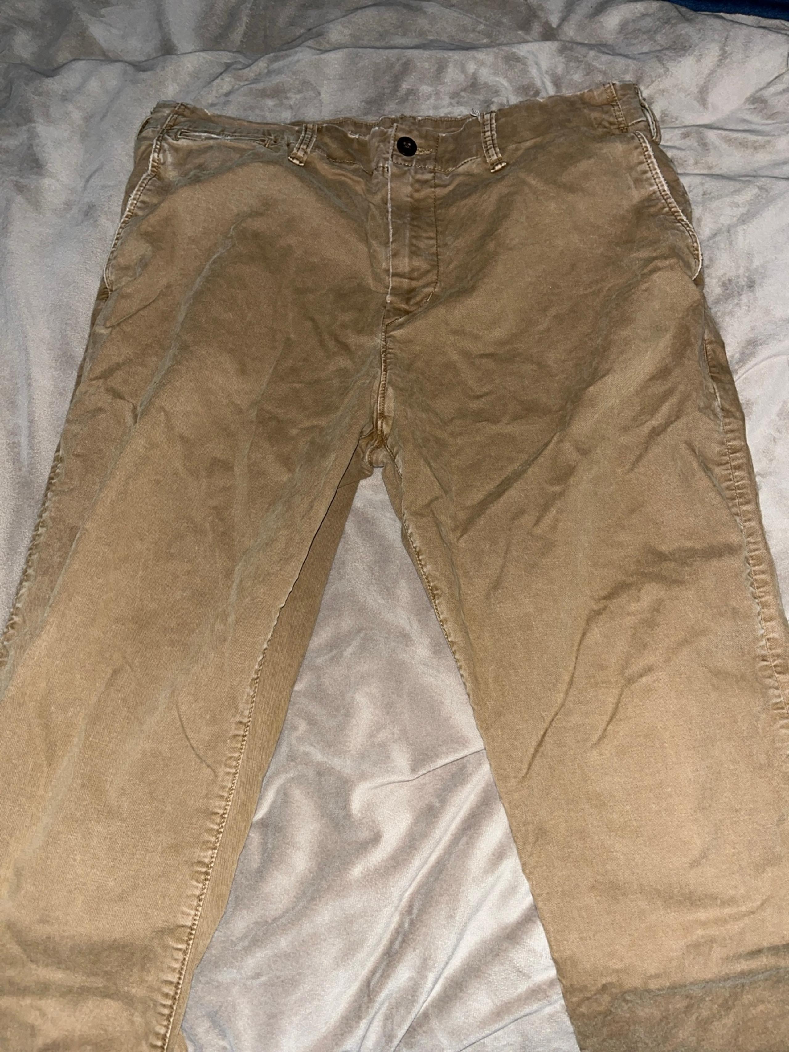 Mens american eagle chino pant khaki size 36x30
