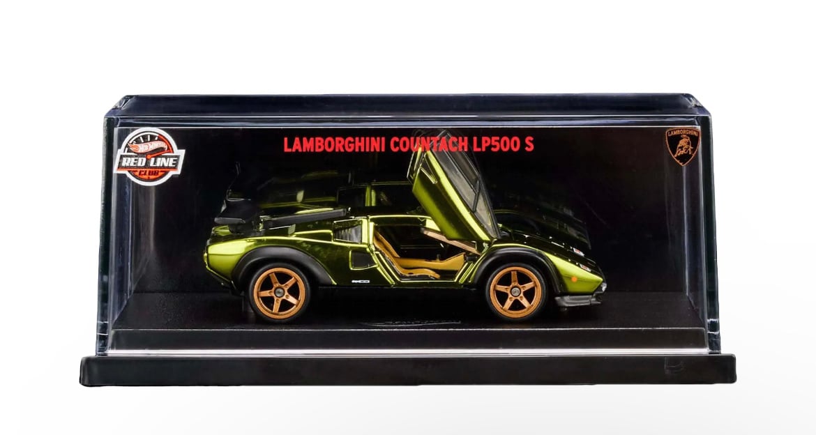 Hot Wheels Collectors RLC EXCLUSIVE ’82 LAMBORGHINI COUNTACH LP 500 S