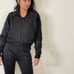 Black Track Suit With Bomber Jacket & Pants