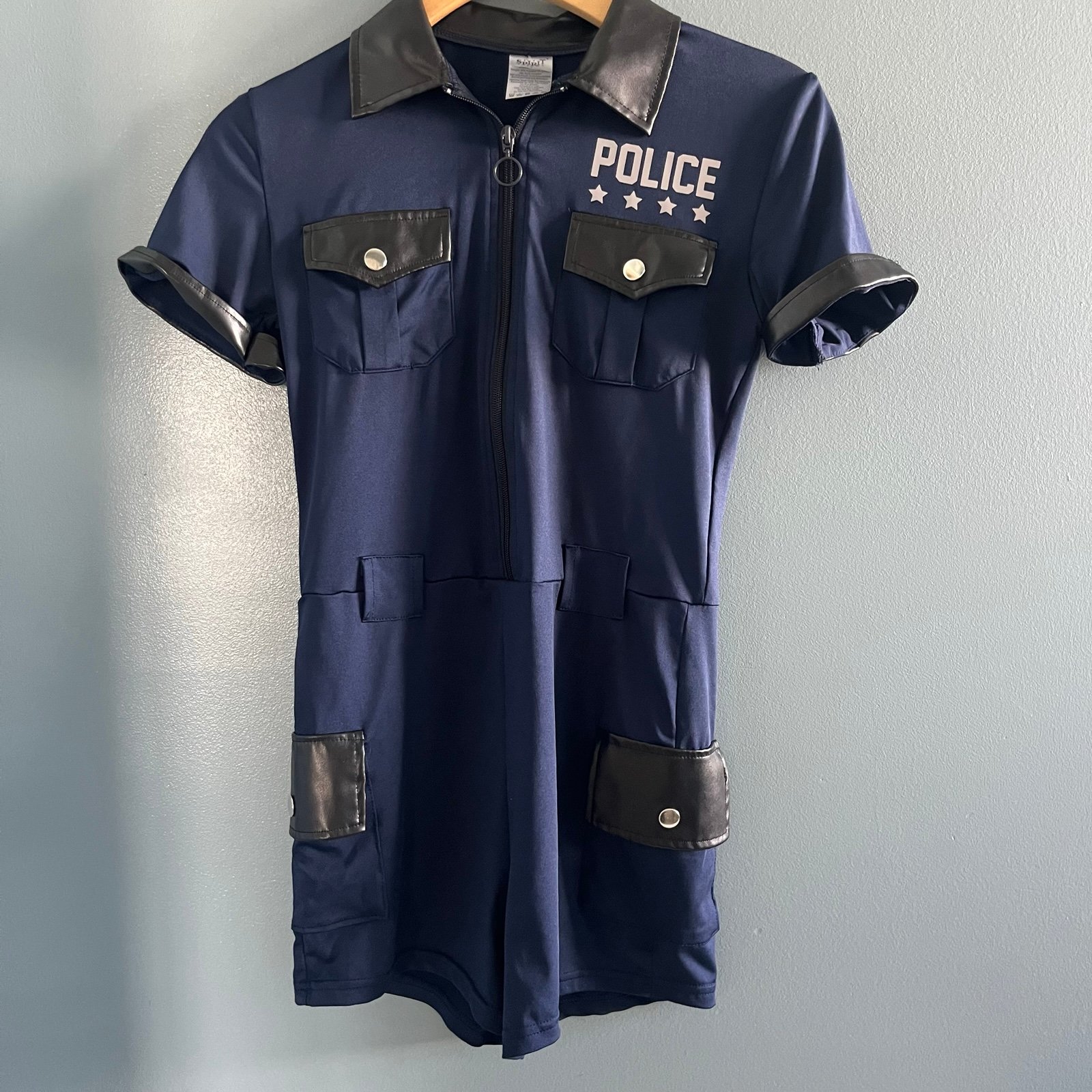 Spirit Halloween One Piece Police Outfit with Holster