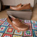 Florsheim Throttle Leather Penny Loafers - Mens Size 10