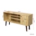 NEW TV Stand for Living Room with 2 Shelves and 1 Storage Cabinet