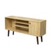 NEW TV Stand for Living Room with 2 Shelves and 1 Storage Cabinet