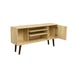 NEW TV Stand for Living Room with 2 Shelves and 1 Storage Cabinet