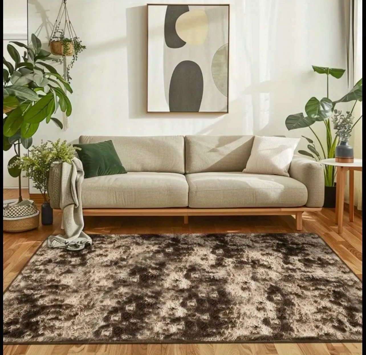 Luxurious Fluffy Shag Rug Ultra Soft, Plush, Fuzzy, Durable for Modern Home Dec