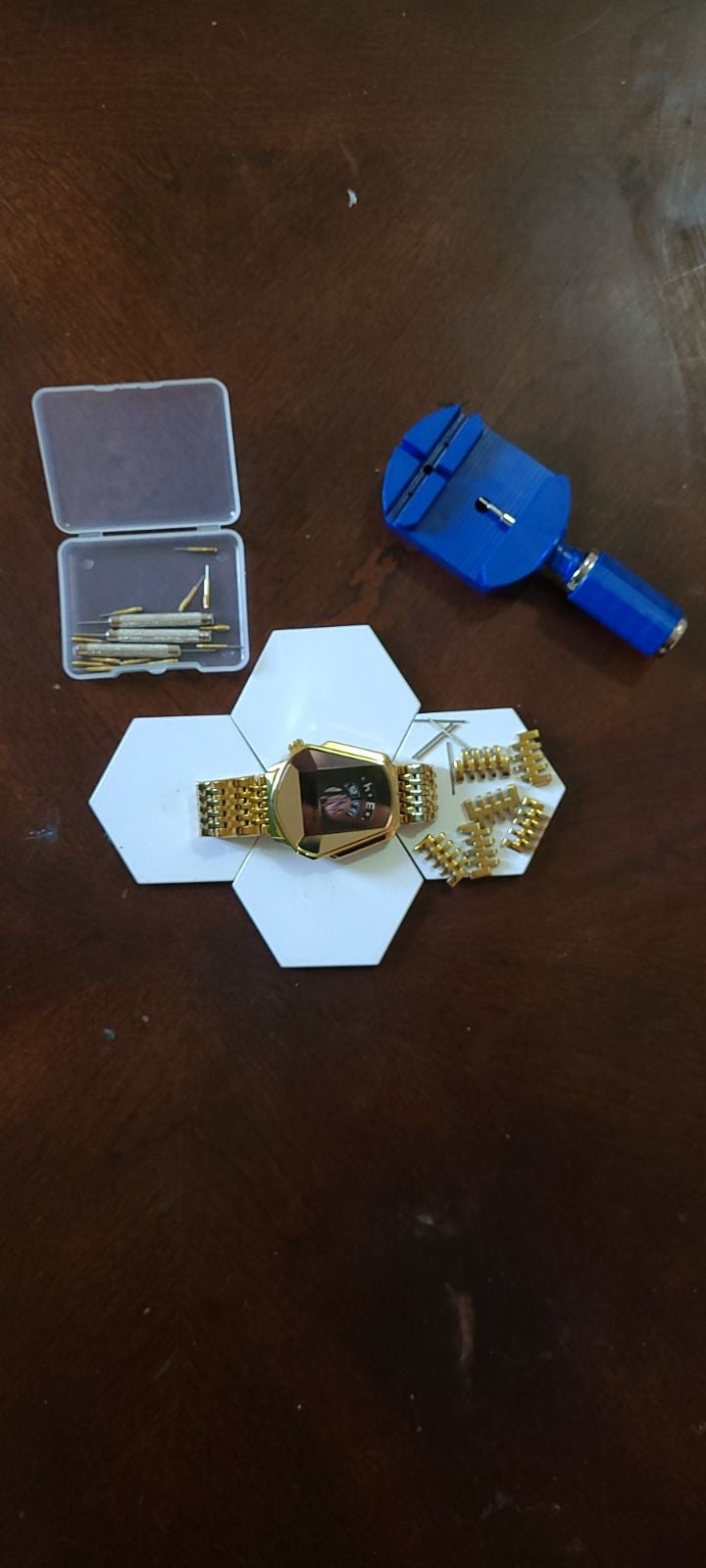Gold Watch Gift Set