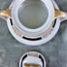 Bassett Bohemian Limoges Creamer & Sugar