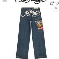 Ed hardy brave hearts stay true jeans