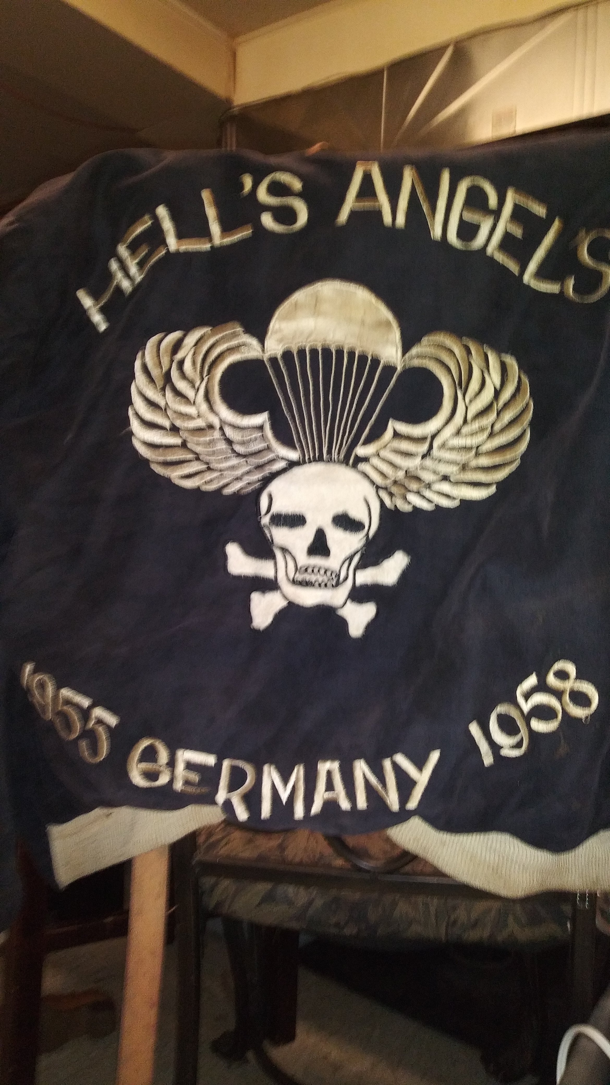 1955-58 Hells Angels 11th airborne Rider jacket