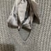 Torrid Women’s Heather Grey Pullover Sweater with Satin Bow Size 1