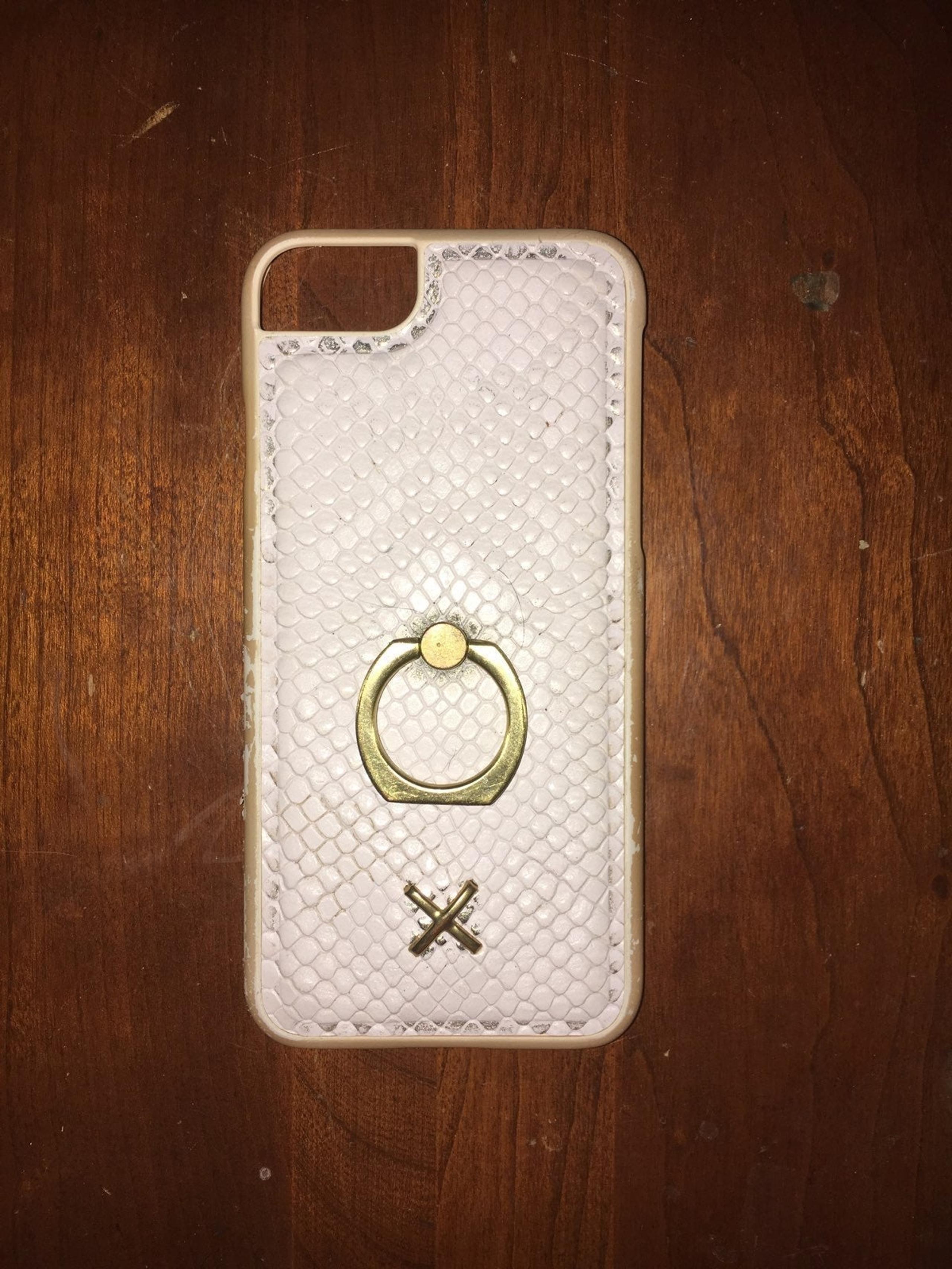 white and gold iphone 6/6s/7 cass