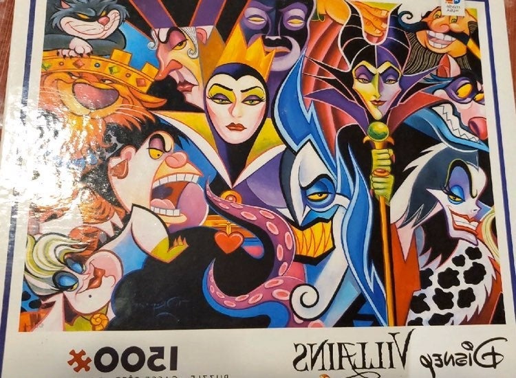 Disney villains puzzle