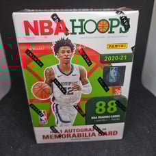 Panini NBA Hoops 2020-21 Holiday Blaster Box - New Sealed - 1 Auto/Memorabilia