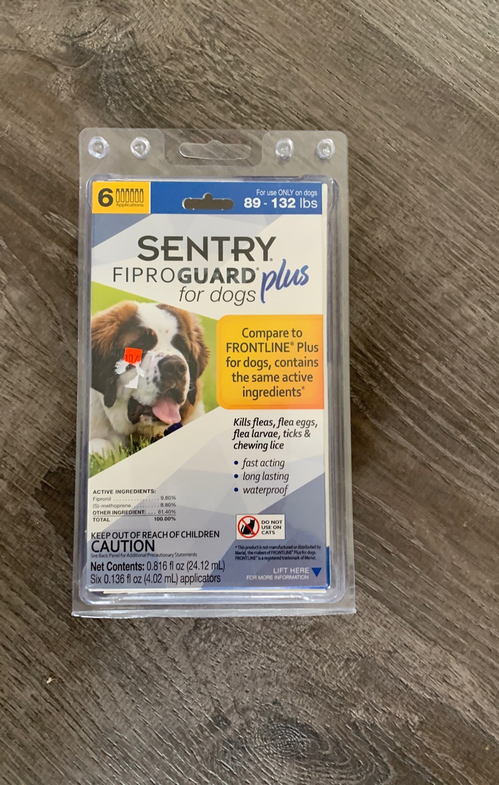 Sentry Fiproguard Plus for Dogs