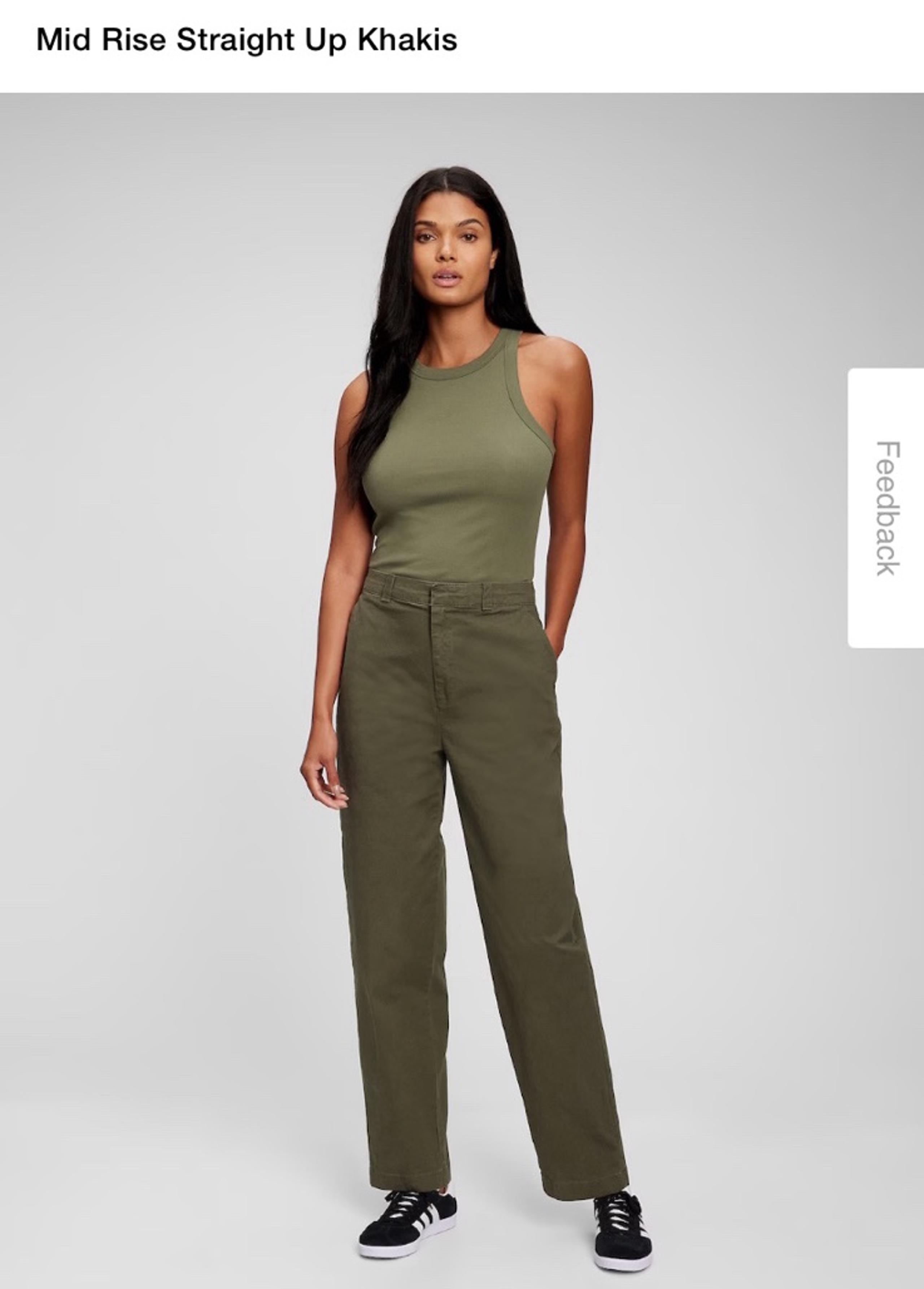 GAP Army Green Khakis