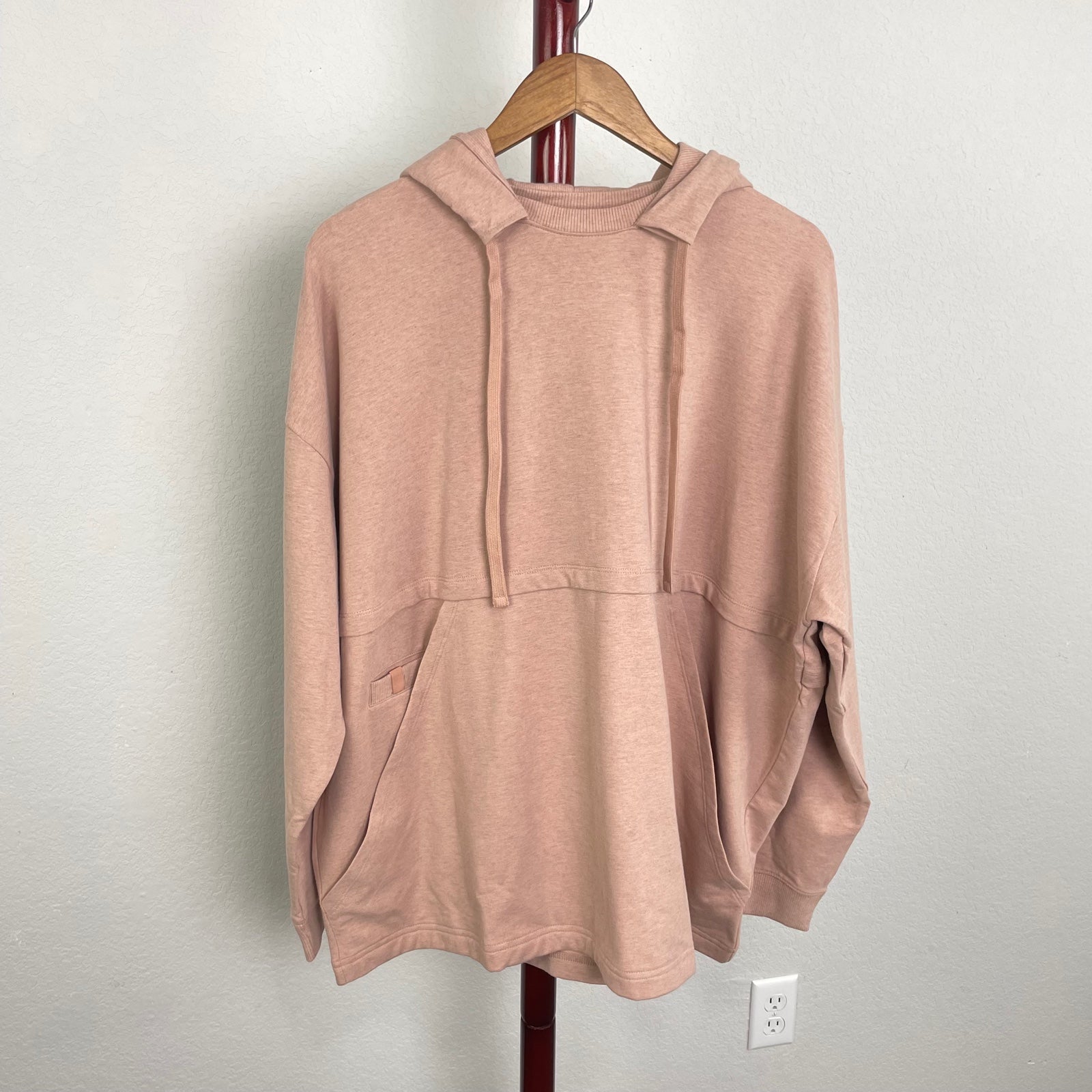 Lunya Dreamy Alpaca Wool Fleece oversized Hoodie Sweatshirt