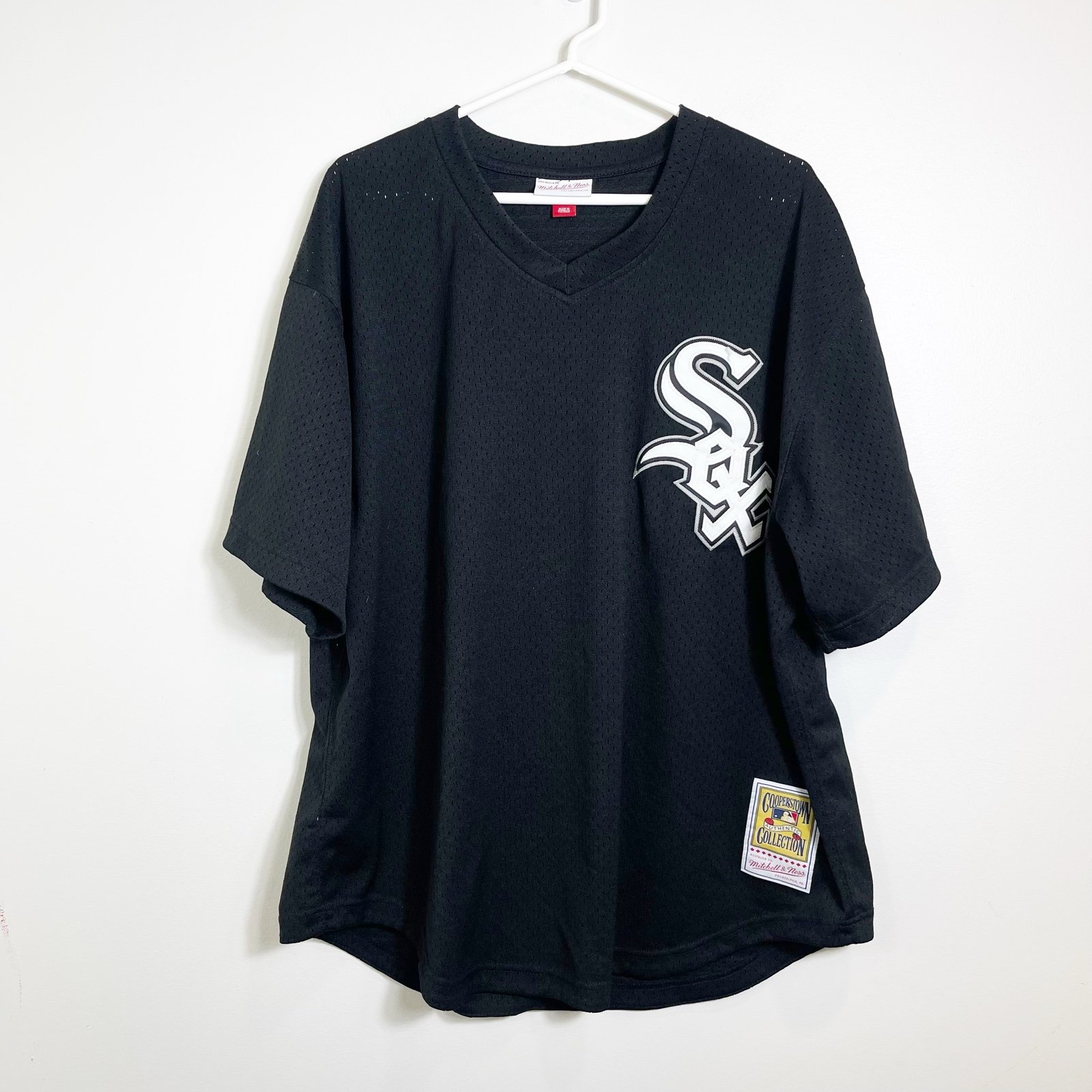 Mitchell & Ness Bo Jackson Black Chicago White Sox 1993 Cooperstown Jersey 2XL