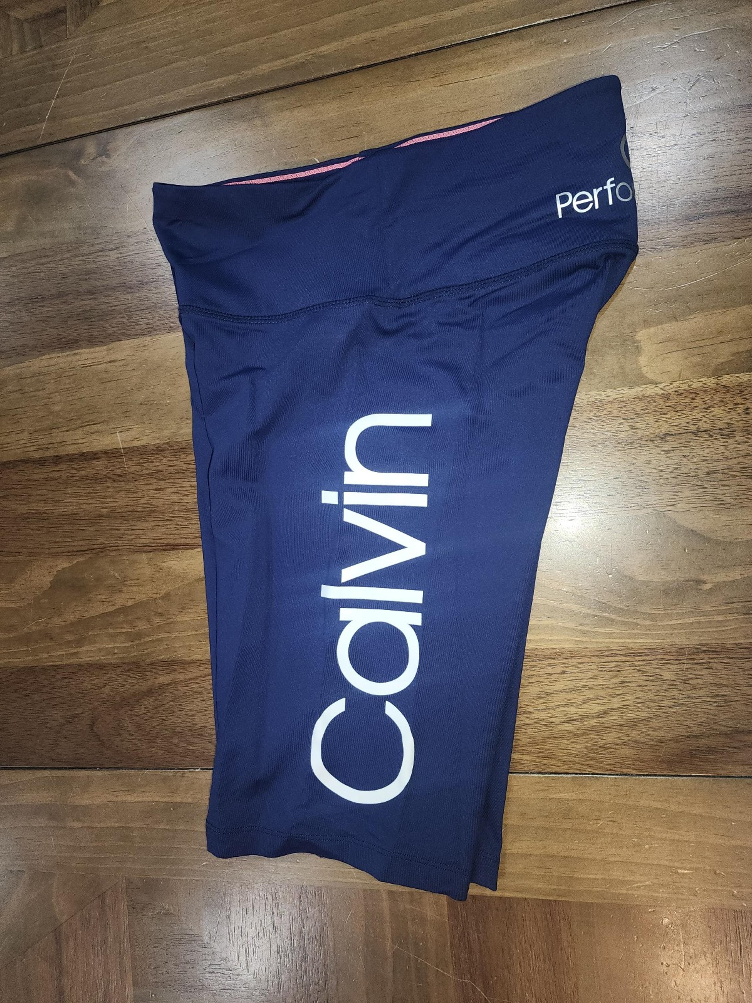 Calvin Klein Performance Shorts Purple Sz Small Pull-on Biker Wick Womens