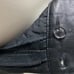 NWT Guess Women's Soto Black Leather Ankle Zip Skinny Pant Size 8