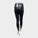 NWT Guess Women's Soto Black Leather Ankle Zip Skinny Pant Size 8