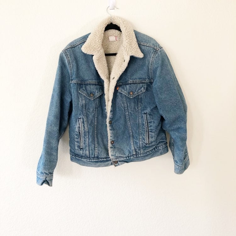 Rare Levi's Orange Tab Trucker Jacket