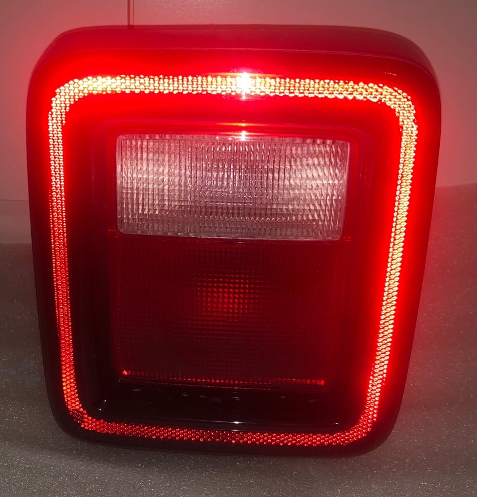 Jeep wrangler back right light
