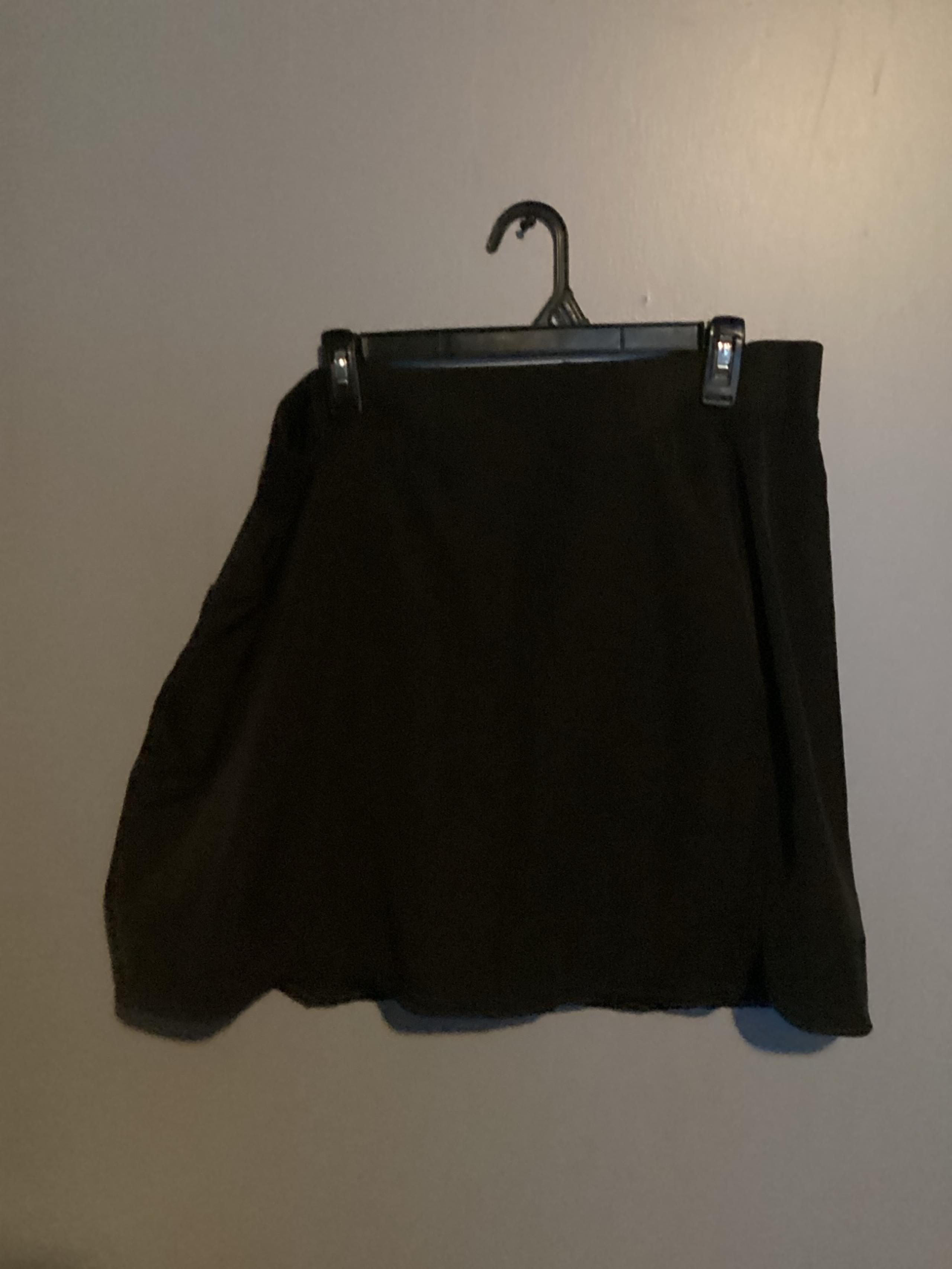 32 Degrees Cool Womens Size Xl Black  Skort Skirt Shorts