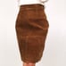 Vintage Deadstock Genuine Suede Skirt