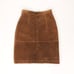 Vintage Deadstock Genuine Suede Skirt