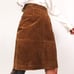 Vintage Deadstock Genuine Suede Skirt