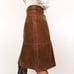 Vintage Deadstock Genuine Suede Skirt
