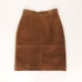 Vintage Deadstock Genuine Suede Skirt