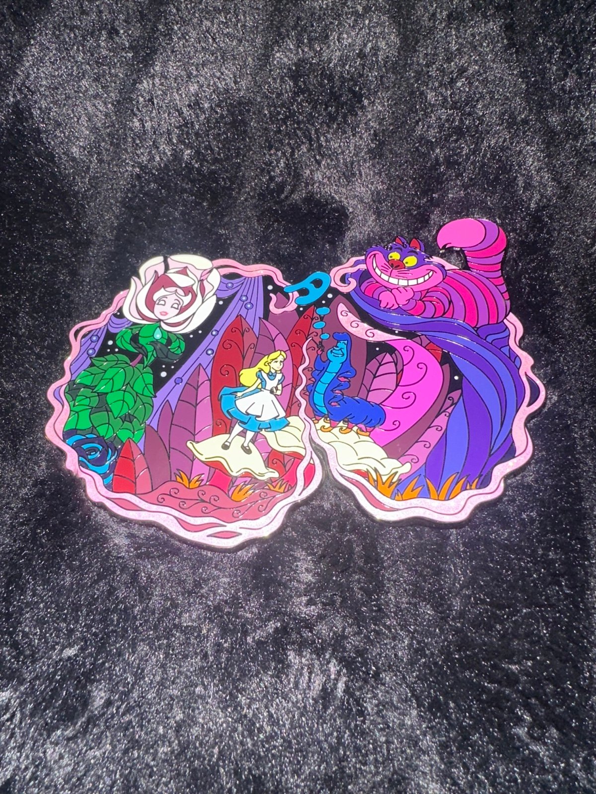 Alice in Wonderland Jumbo Fantasy Pin