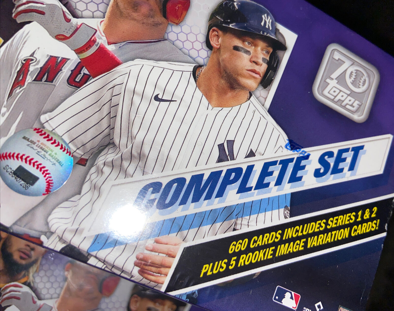 2021 Topps Purple Box Baseball Complete Series 1 And 2 With Chrome Variation