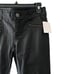 Free People Vegan Leather Moto Skinny Leg Pants