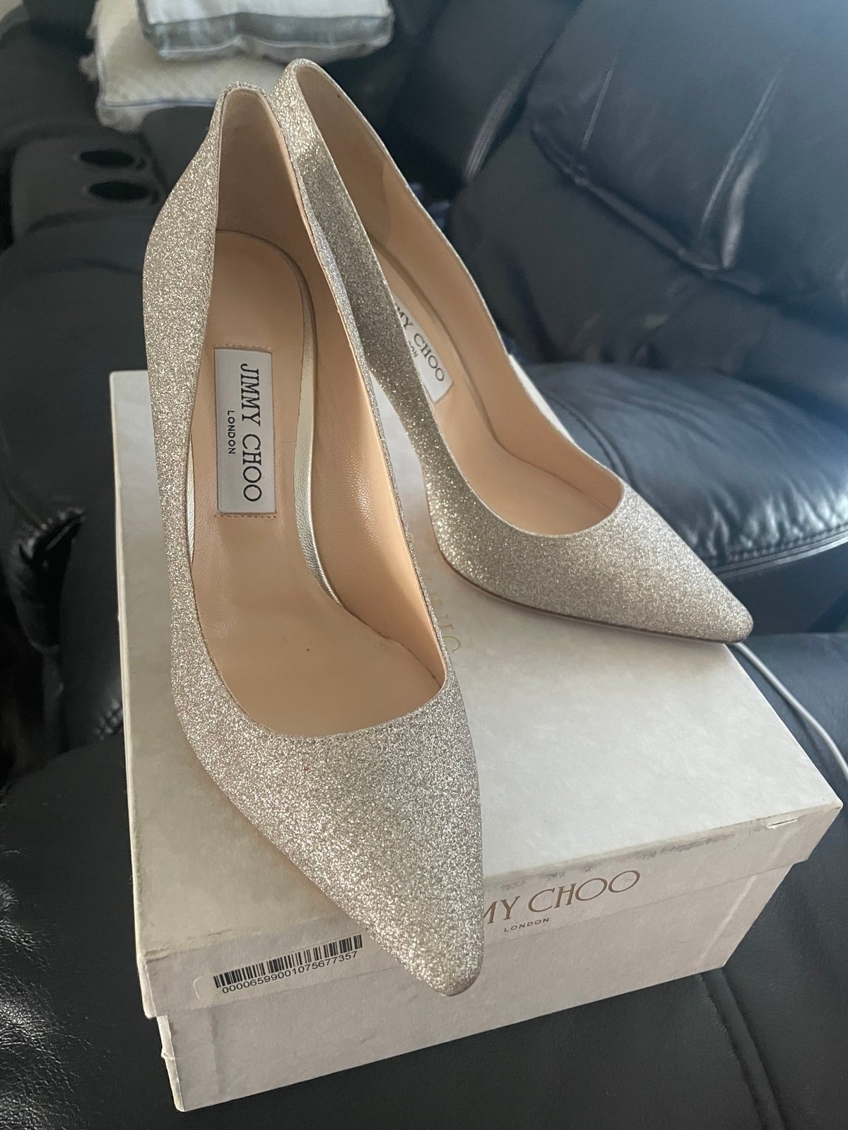 Jimmy Choo high heel shoes