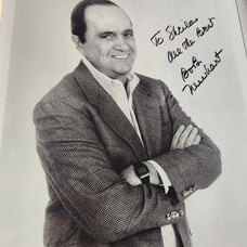 Bob Newhart  hand SIGNED Photo w/COA Autographed Comedian