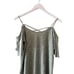 Kaileigh Green Mint Spaghetti Straps Bohemian Lightweight Soft Women’s Blouse S