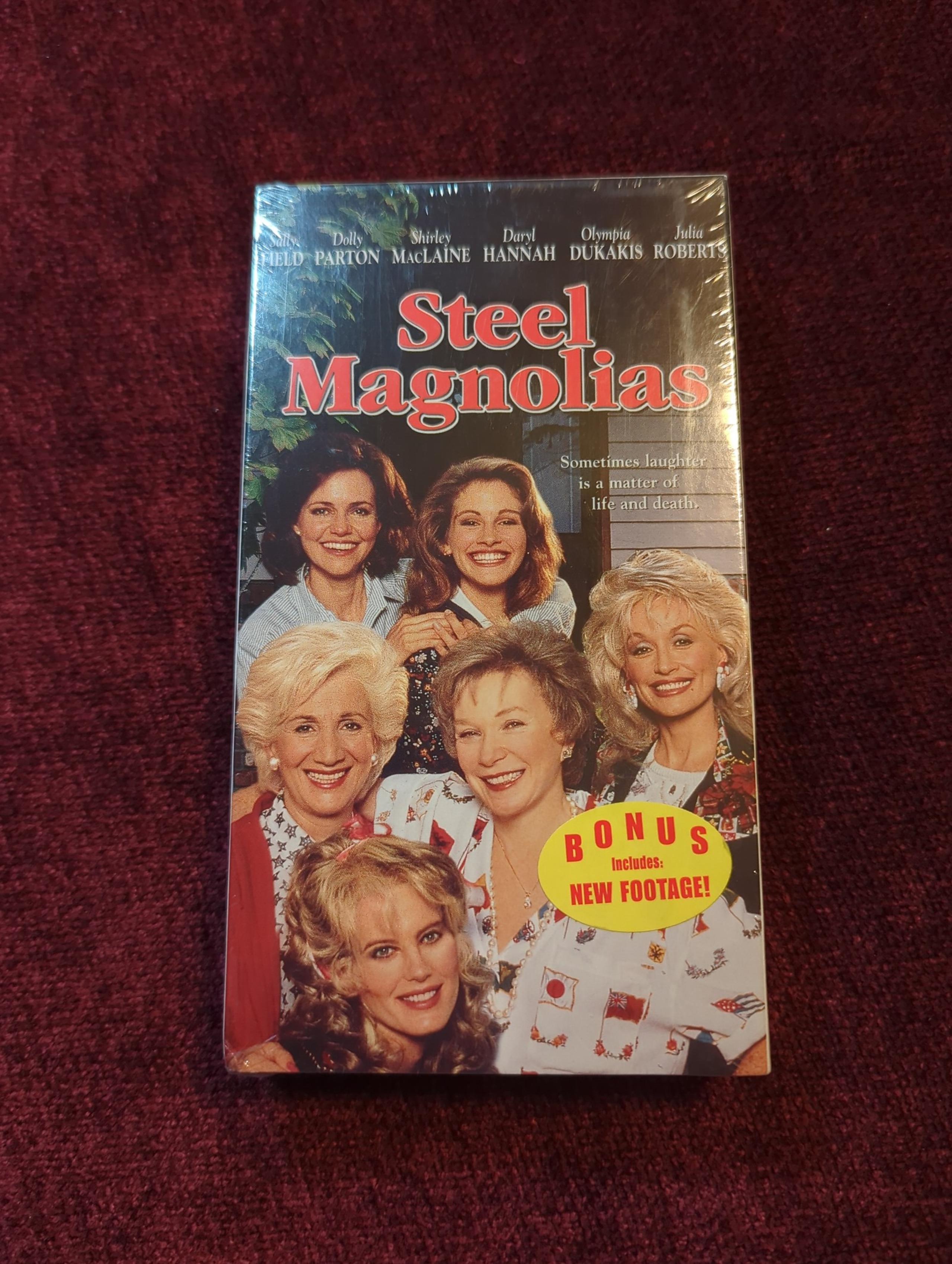 Steel Magnolias (VHS) SEALED: Julia Roberts Shirley MacLaine Sally Field