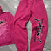 NEW (LARGE) 2pc Sp5der x Young Thug P*nK Sweatsuit-Hot PinK***TRENDING***STYLE