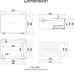 QILIPSU Hinged Cover Stainless Steel Latch 370x270x150mm Junction Box