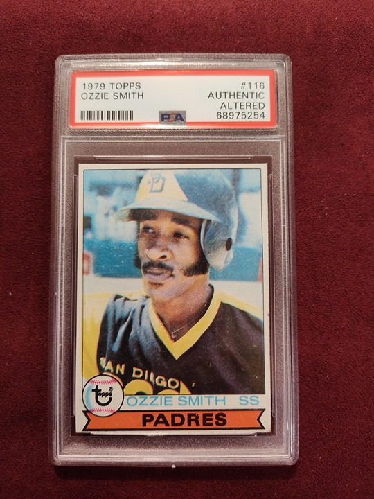 OZZIE SMITH 1979 TOPPS ROOKIE RC PSA AA